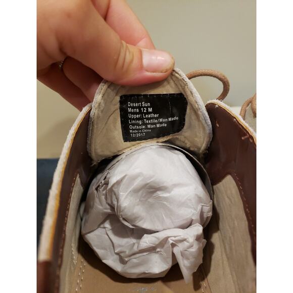 Kenneth Cole Reaction Desert Sun Suede Chukka Boot Shoe Size 12 Mens - Picture 4 of 12